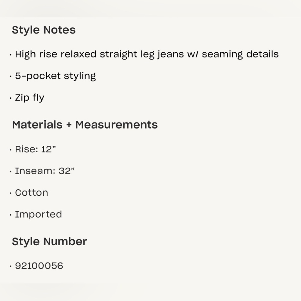 We The Free Women's Gray Straight Leg Jeans - Picture 3 of 3